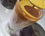 A picture of step 4 of Dolgona coffee.