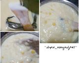 Foto langkah ke 5 dari resep Bubur Jagung Manis.