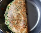 Foto del paso 2 de la receta: Omelette de espinaca fresca y muzzarella