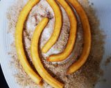 Churros csokis mártogatóval recept fázis 4 fotója