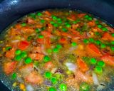A picture of step 1 of Upma.