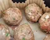 Une image de l'étape 4 de Boulettes à la sauce tomates pré-cuites au airfryer.