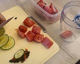 西瓜冰茶的食譜步驟1照片