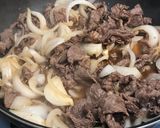 A picture of step 3 of Japanese Beef with Rice.