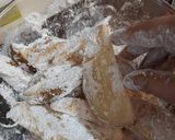 A picture of step 6 of Mexican potato wedges.