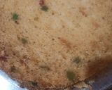 A picture of step 6 of Cricket pitch cake with fruit flavour.