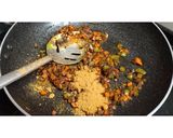 A picture of step 3 of Chowmein.