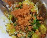 A picture of step 3 of Leftover potato curry and rice muffin.