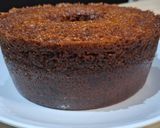 Foto langkah ke 7 dari resep Bolu karamel/bolu sarang semut 4 telur.