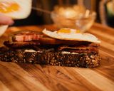 A picture of step 7 of Rustic & Smoky Breakfast Sandwich.