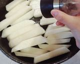 Foto del paso 2 de la receta: Puré de jícama y rollitos de res con queso Philadelphia