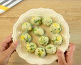 A picture of step 2 of Cheese Corn Balls.