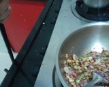 A picture of step 3 of Fresh Tuvar - Mugode Curry (Amti).