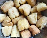 Foto langkah ke 3 dari resep Singkong Keju Merekah.