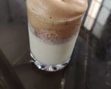 A picture of step 5 of Dalgona Coffee.