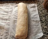 Foto del paso 7 de la receta Pizza de hojaldre enrollada