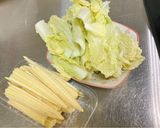 蒜炒娃娃菜玉米筍的食譜步驟1照片