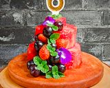 Foto langkah ke 5 dari resep Watermelon Cake.