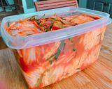 Hình bước làm 8 của món Kim Chi Cải Thảo Hàn Quốc (Không có mắm tép và cá khô) - Korean Tongbeachu Kimchi