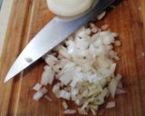 VEGÁN töltött karalábé kaporszósszal nyakonöntve recept fázis 3 fotója