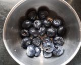 A picture of step 3 of #BHC Blueberry Muffin.