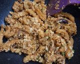 Foto langkah ke 7 dari resep 605. Cumi Goreng Saos Telur Asin.
