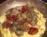 Foto del paso 3 de la receta Tortilla abierta de verdura asada y chorizo de Salamanca