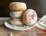 Foto langkah ke 7 dari resep Donat Bomboloni Discard Sourdough.