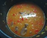 A picture of step 3 of Hungarian Goulash.