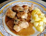 Foto del paso 6 de la receta Conejo al ajillo con cerveza