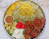 عکس مرحله 1 از دستور چلو گوشت