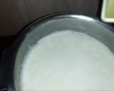 A picture of step 1 of Burfi recipe.