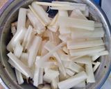 Hình bước làm 5 của món Cá tra chưng chuối cây
