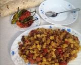 عکس مرحله 2 از دستور خوراک گوشت چرخ کرده