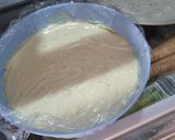 Bebe-féle fehércsokis mézes-lapos málnás számtorta szülcsinapra recept fázis 3 fotója