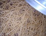 A picture of step 1 of Spaghetti with stew.