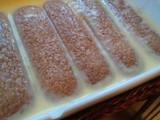 Postre "borracho" (con chocolatada)