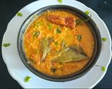 A picture of step 5 of Bengali style special bhoger khichdi for Durga Puja.
