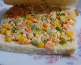 A picture of step 3 of Mexican Sandwich.