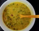 A picture of step 4 of Mix veggies punjabi kadhi.
