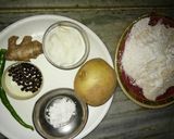 A picture of step 1 of Farali pakode.