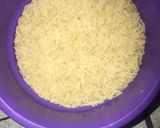 A picture of step 1 of Egg fried rice.