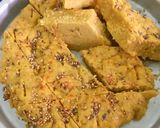 A picture of step 4 of Makke ka dhokla.