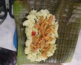 Foto langkah ke 6 dari resep Nasi Ijo Ayam Rujak.