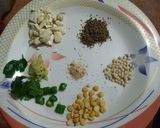 A picture of step 5 of Kanchipuram idli.