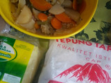 Cireng sayur sop isi mozzarella
