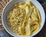 Foto langkah ke 7 dari resep Mie Ragit khas Indramayu khusus bulan ramadan puasa lebaran.
