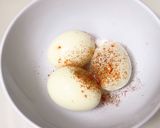 Foto langkah ke 2 dari resep Sarapan Diet : Egg Mayo Sandwich (225 kkal).