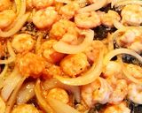 Hình bước làm 2 của món Salad Xoong Trộn Với Tôm