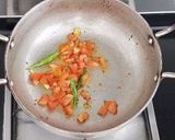A picture of step 3 of Sabudana Khichdi.